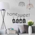 Naklejka dekoracyjna: Home sweet home